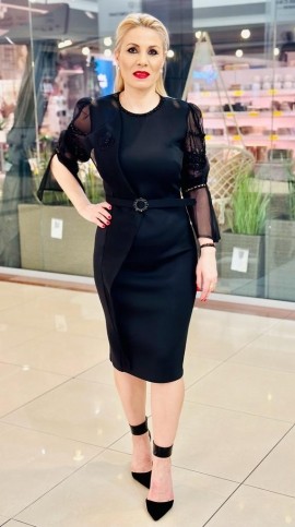 Rochie Adam neagra eleganta