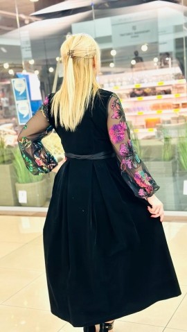 Rochie catifea florala